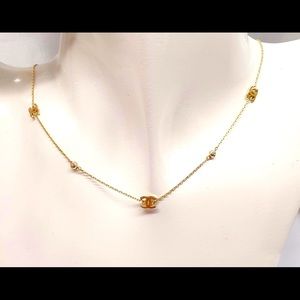 18 k solid gold necklace